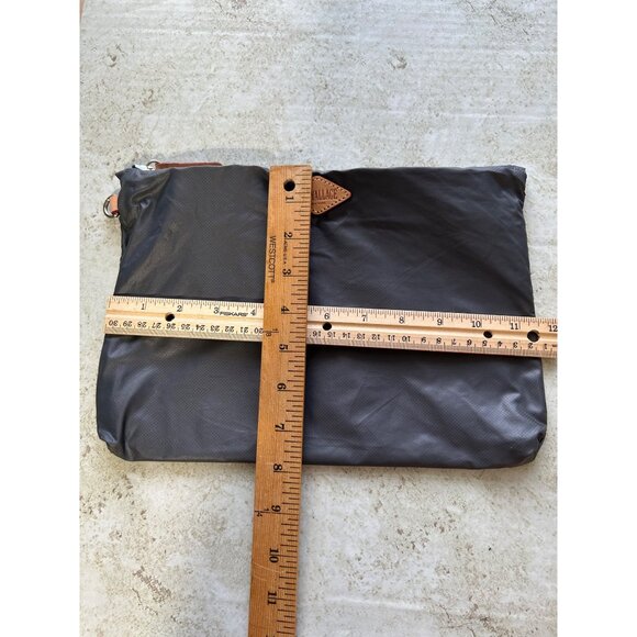 MZ Wallace Small Gray Cosmetic Bag Pouch - Picture 3 of 8